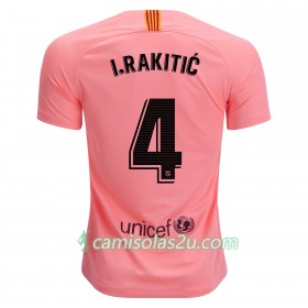 Camisolas de Futebol FC Barcelona Ivan Rakitic 4 Equipamento 3ª 2018/19 Manga Curta